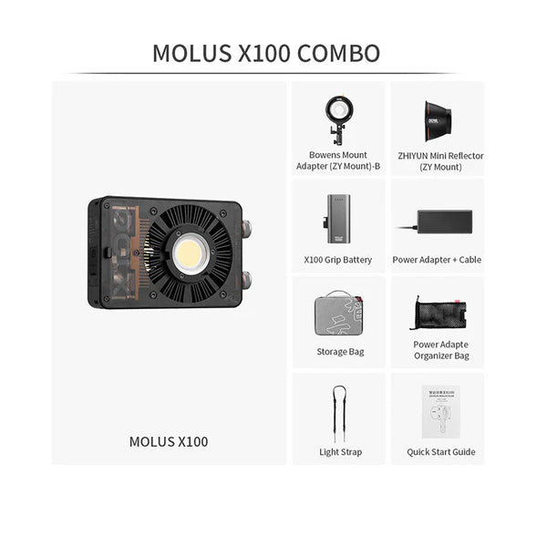 Zhiyun Molus X100 100W (Combo) Zhiyun Molus X100 100W (Combo)